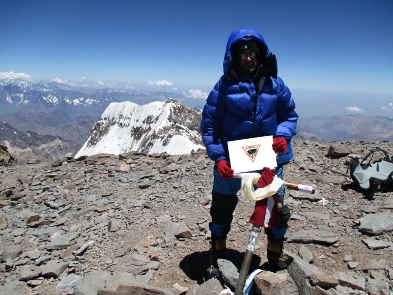 Imágenes de la noticia IBON ESTEBAN, EN ACONKAGUA