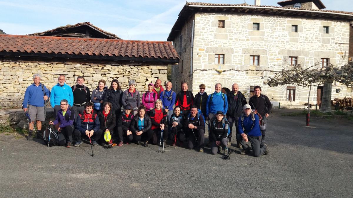 Imágenes de la actividad ANDAGOIA - MARINDA - IZARRA  14-04-2019