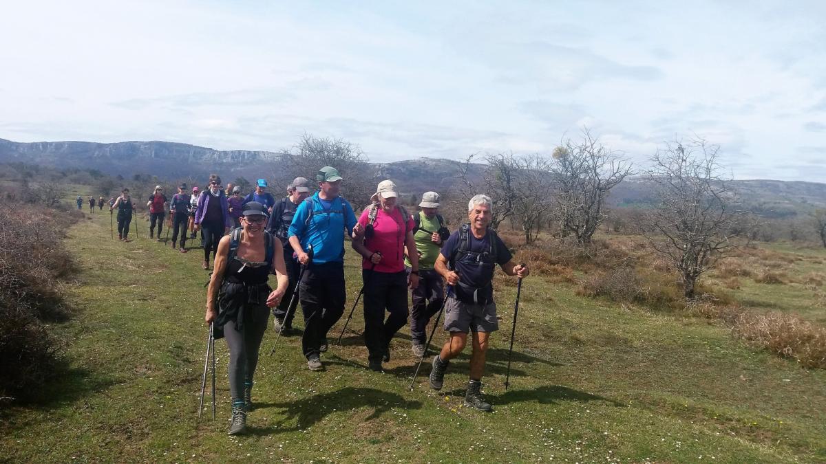 Imágenes de la actividad ANDAGOIA - MARINDA - IZARRA  14-04-2019