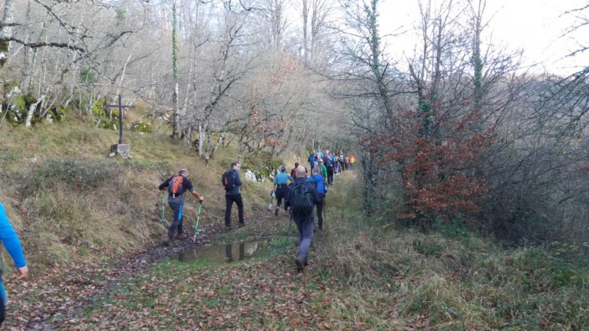 Imágenes de la actividad ARBIZU - PUTXERRI - LIZARRUSTI 15-12-2019