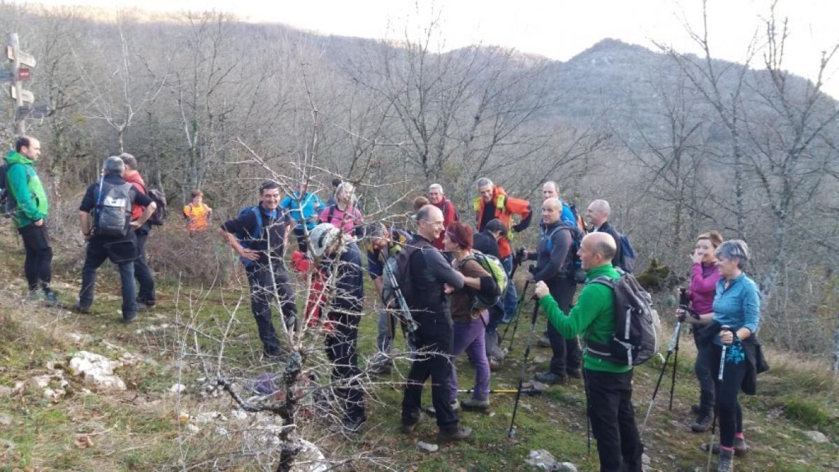 Imágenes de la actividad ARBIZU - PUTXERRI - LIZARRUSTI 15-12-2019