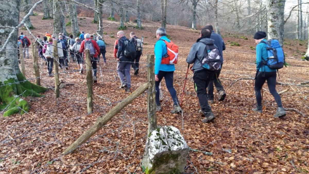 Imágenes de la actividad ARBIZU - PUTXERRI - LIZARRUSTI 15-12-2019