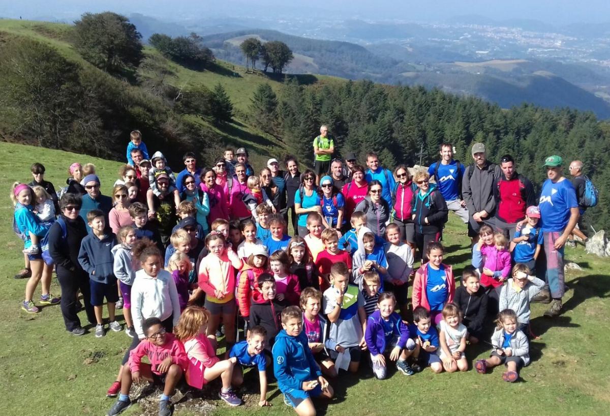 Imágenes de la actividad SALIDA MONTAÑERA INFANTIL: KAUSORO-BIANDITZ-ARRIZULO