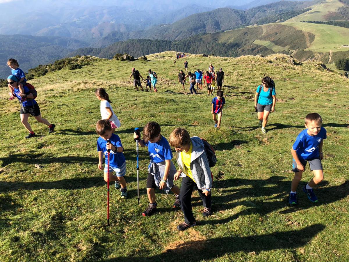 Imágenes de la actividad SALIDA MONTAÑERA INFANTIL: KAUSORO-BIANDITZ-ARRIZULO