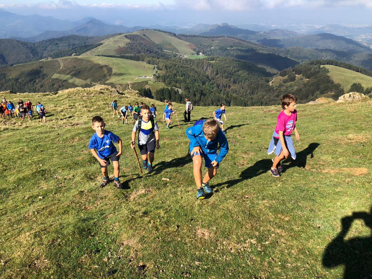 Imágenes de la actividad SALIDA MONTAÑERA INFANTIL: KAUSORO-BIANDITZ-ARRIZULO