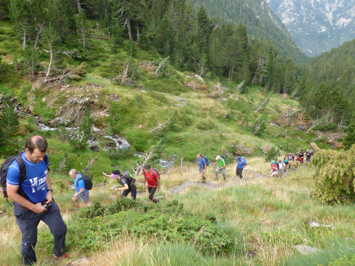 2015ko uztaileko irteera Pirineotara ( 18-19 ) jardueraren irudiak